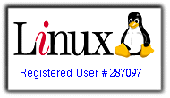 Linux registered user 287097